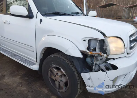 2002 Toyota Sequoia Limited V8 from USA, damaged, VIN 5TDBT48A32S115261